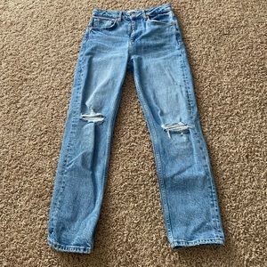 Zara straight leg jeans